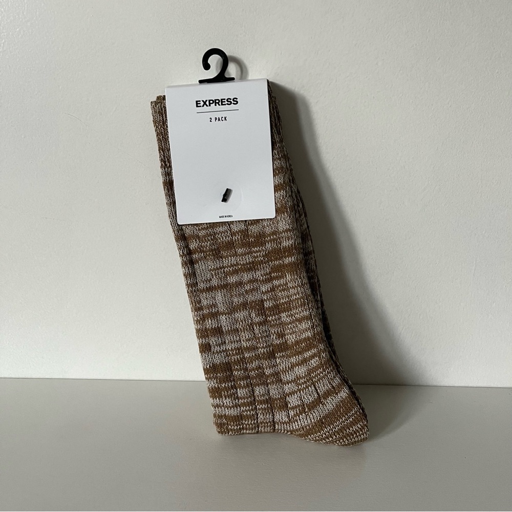 NWT Express Ribbed Sweater Socks - Picture 8 of 8
